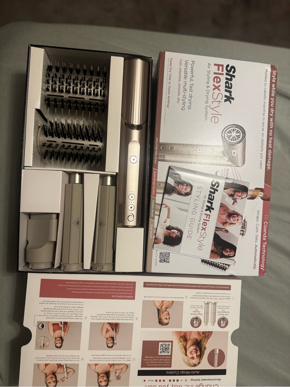 FlexStyle Hair Styler - Champagne